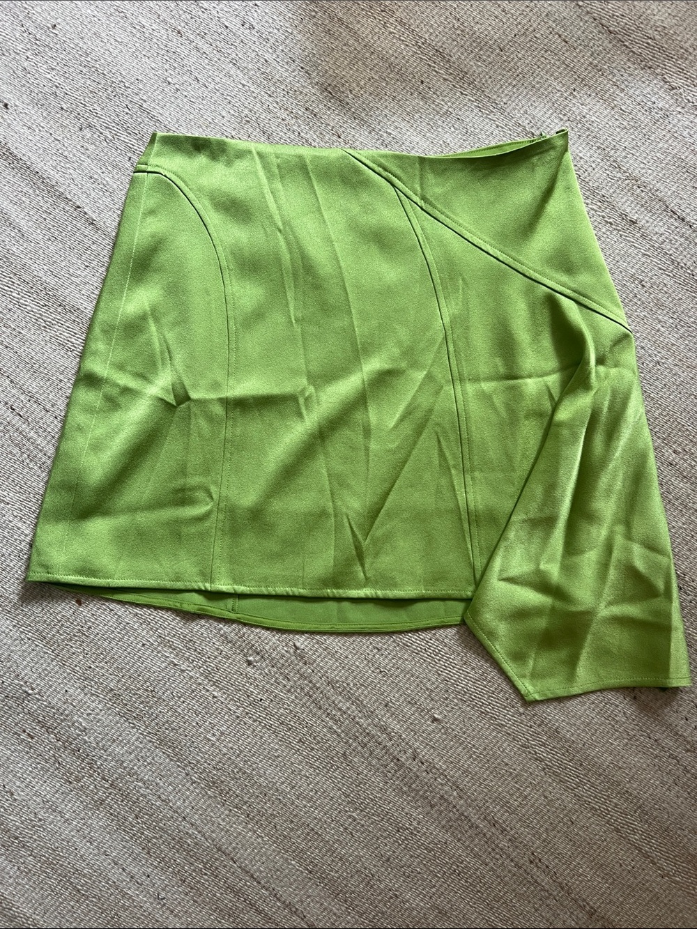 RARE La Ligne Periodot Alina Asymmetrical Satin Skirt - SAMPLE? - Picture 5 of 15